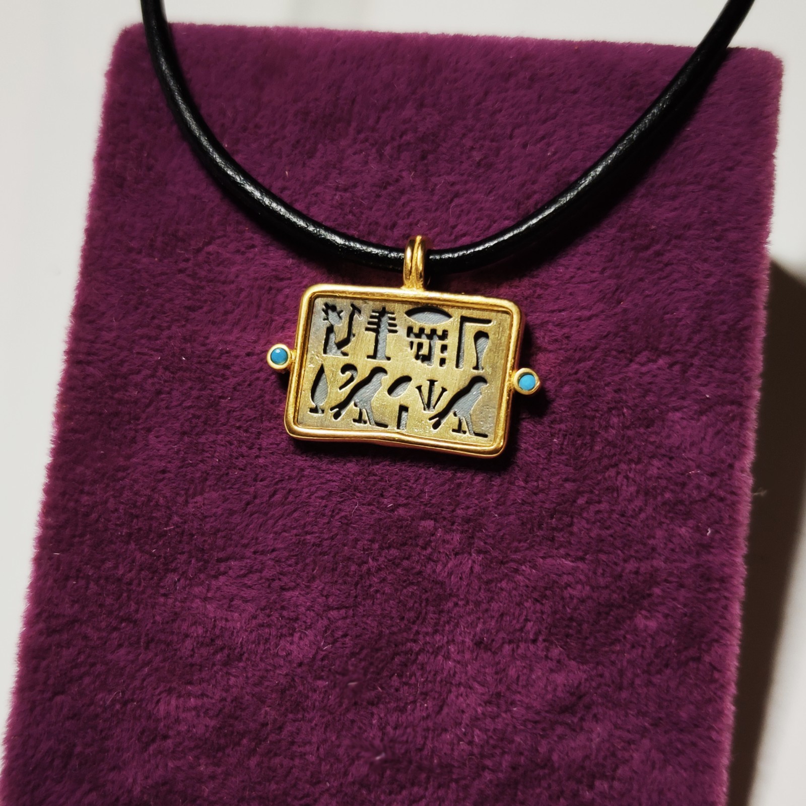 Ancient Egyptian Pendant hieroglyph charm Birthday Gift (ONLY PENDANT)