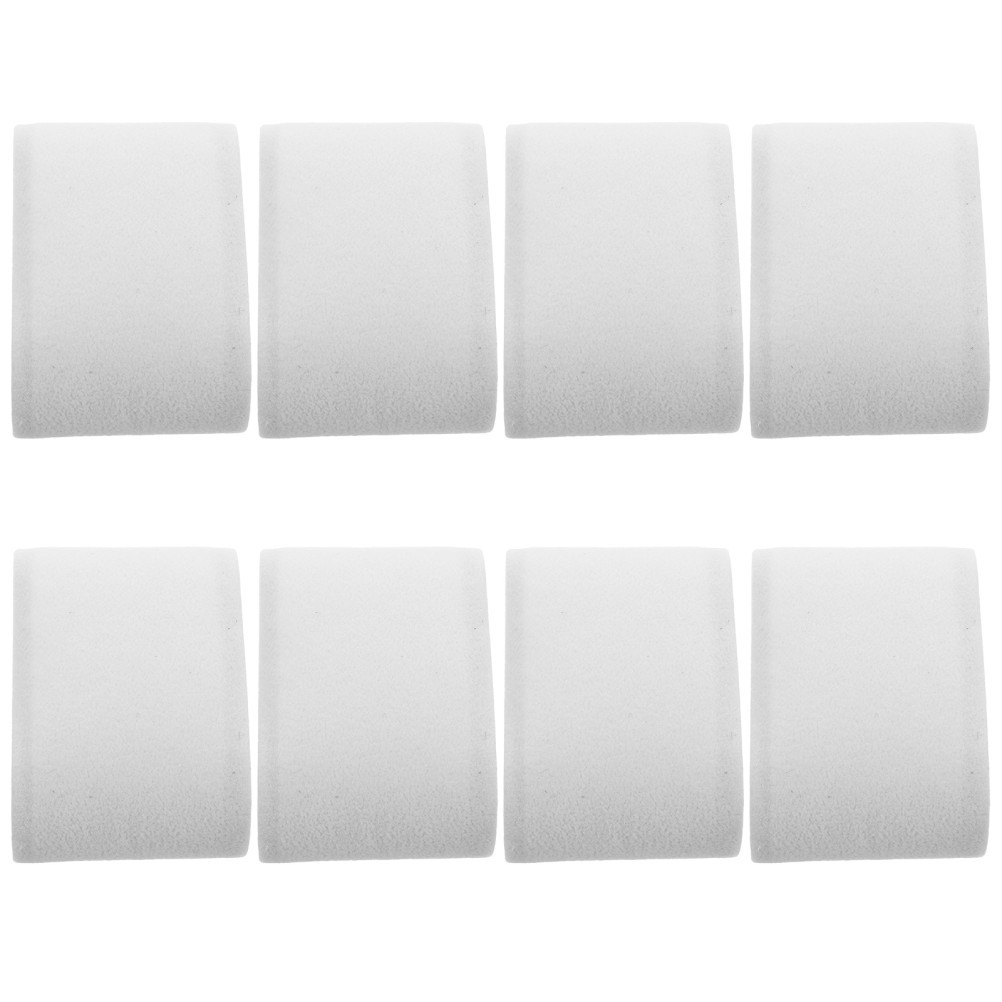 8Pcs Reusable Watch Pillow Inserts White Soft Plush Jewelry Cushion for Storage