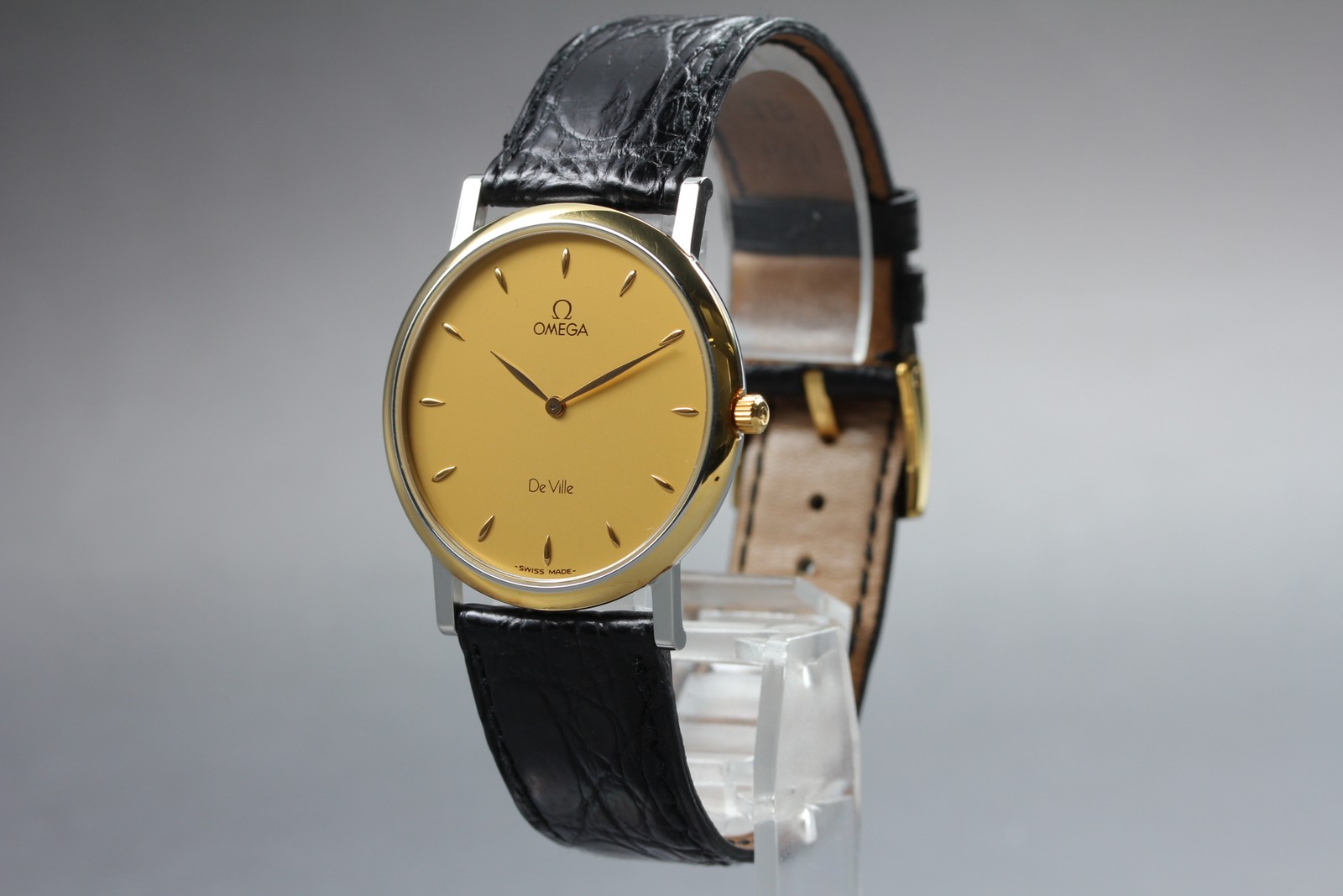[Near MINT] OMEGA De ville Cal.1478 Ref.195.2378 Quartz Mens Vintage Watch JAPAN