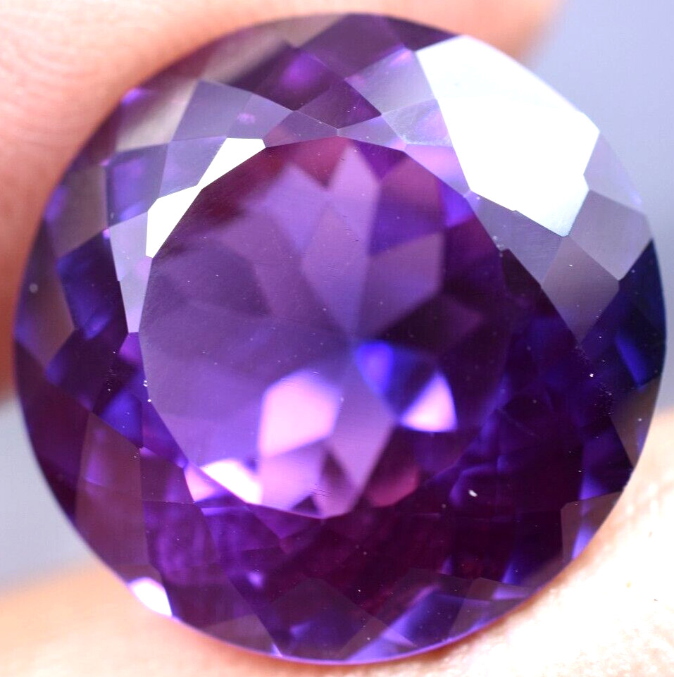 Natural 17.90 Ct Boysenberry Sapphire GGL Certified fabulous Loose Gemstone