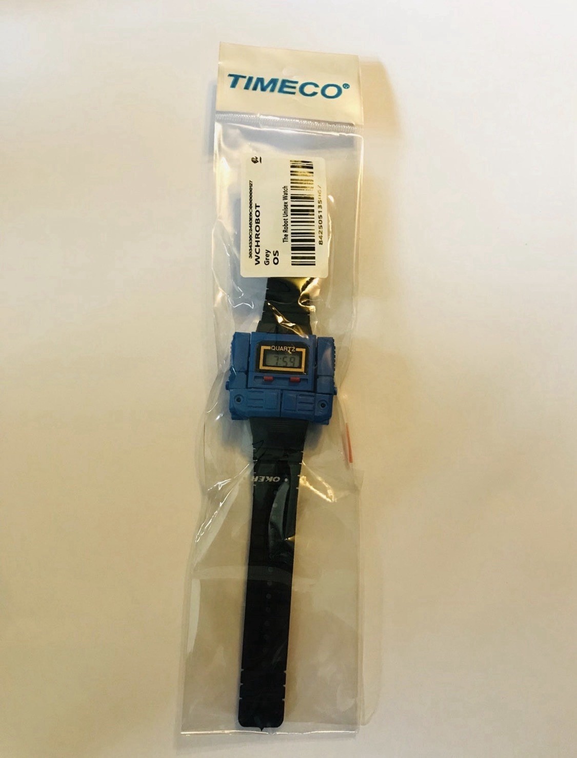 Robot Watch NEW Transforming Watch (Transformer Style ) Color Blue