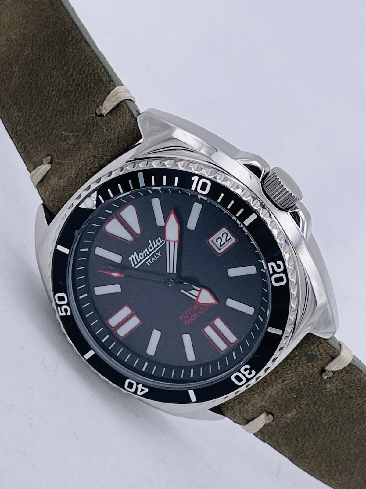 Mondia Automatic Seiko Vintage Style Watch MI788KV/429 Hot Sale New