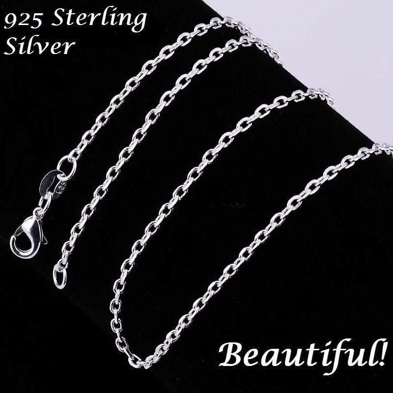 PARROT BIRD COLORFUL pendant 20″ Sterling Silver 925 necklace chain female mom
