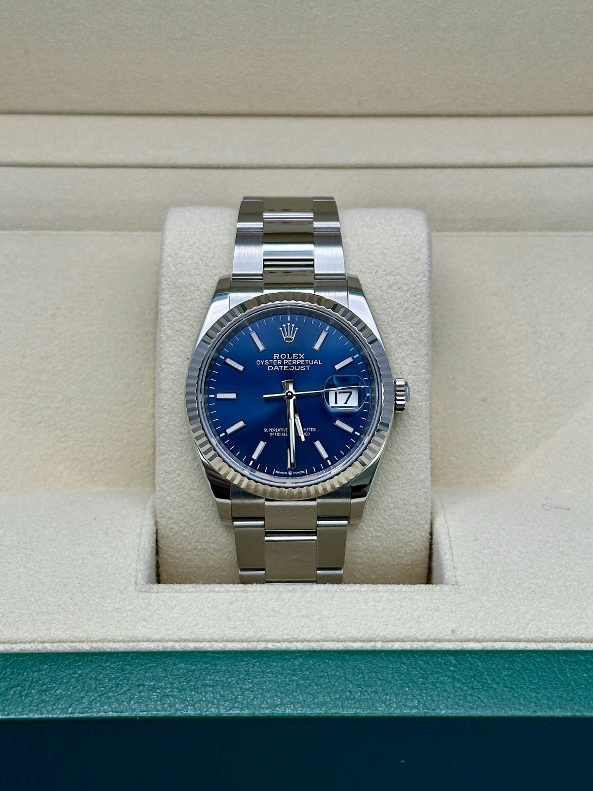 Rolex Datejust 126234 Oyster Bracelet Blue Dial 2026