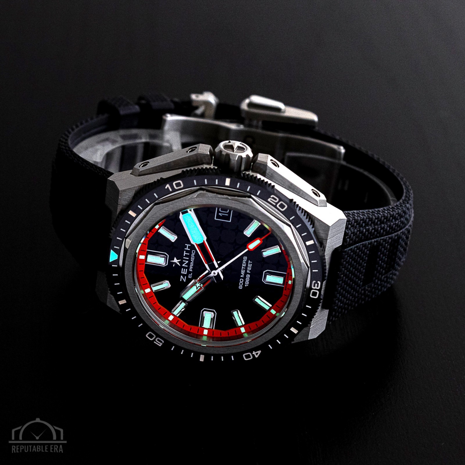 Zenith Defy Extreme Diver Titanium Black 95.9600.3620