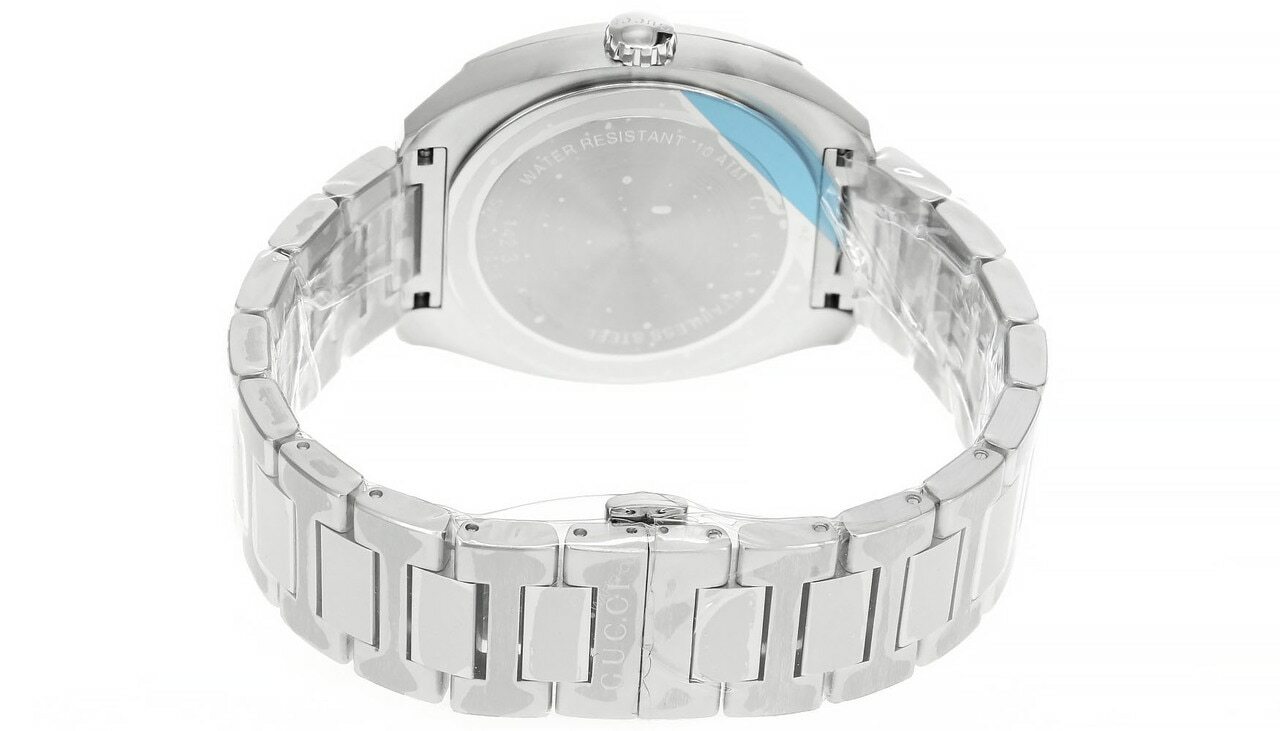 GUCCI GG2570 41MM Quartz Stainless Steel Blue Dial Men’s Watch YA142303