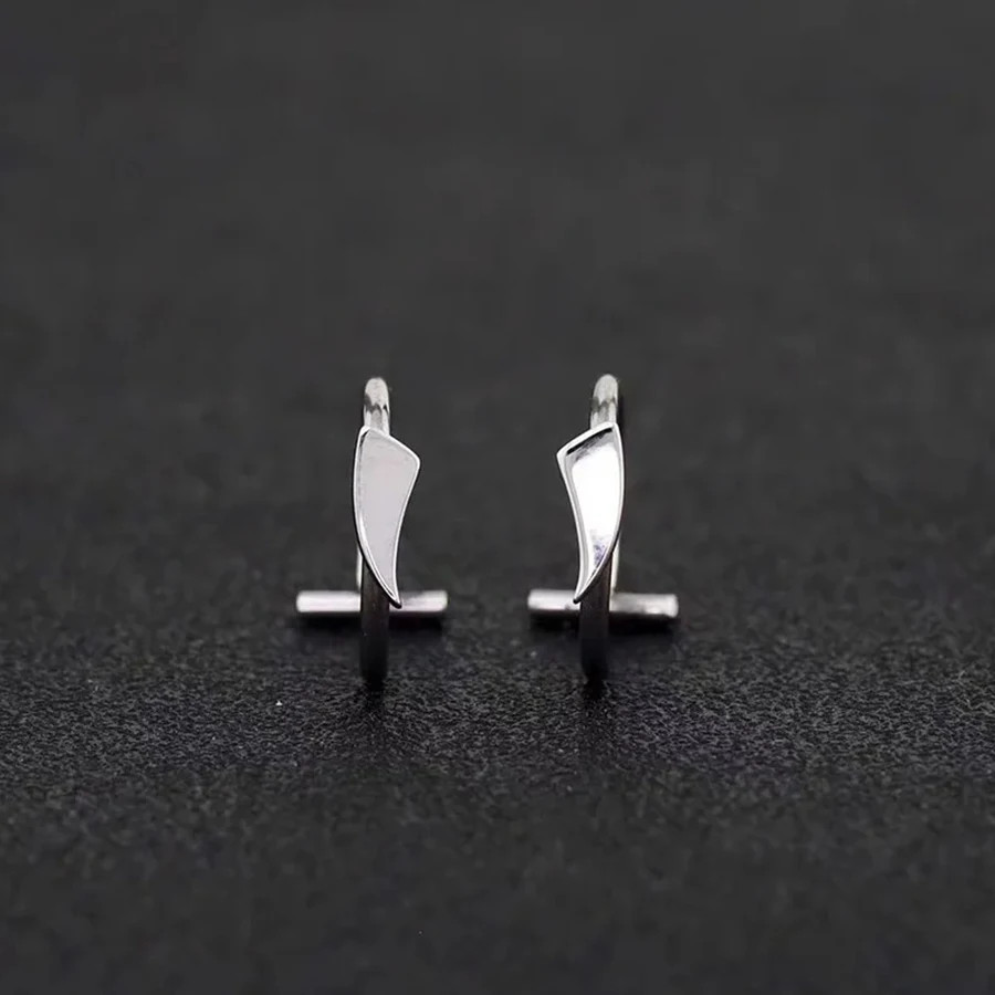 2PCS Trendy 10mm Stainless Steel Punk Clip on Fake Piercing Nose Wrap Lip Rings