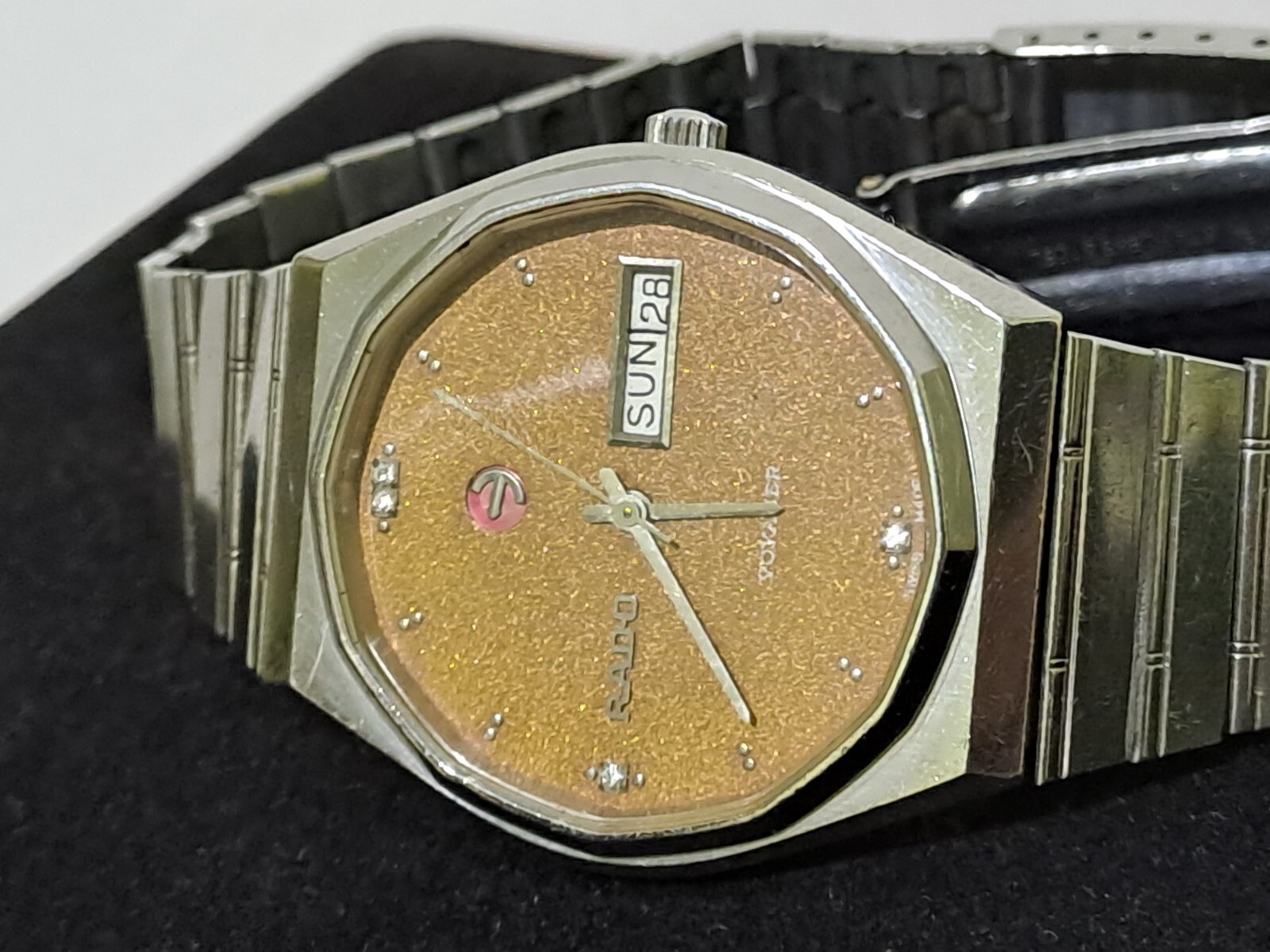 RADO VOYAGER 636.3424.4 DODECAGON ETA.2879 VTG AUTOMATIC SWISS MEN’S WATCH