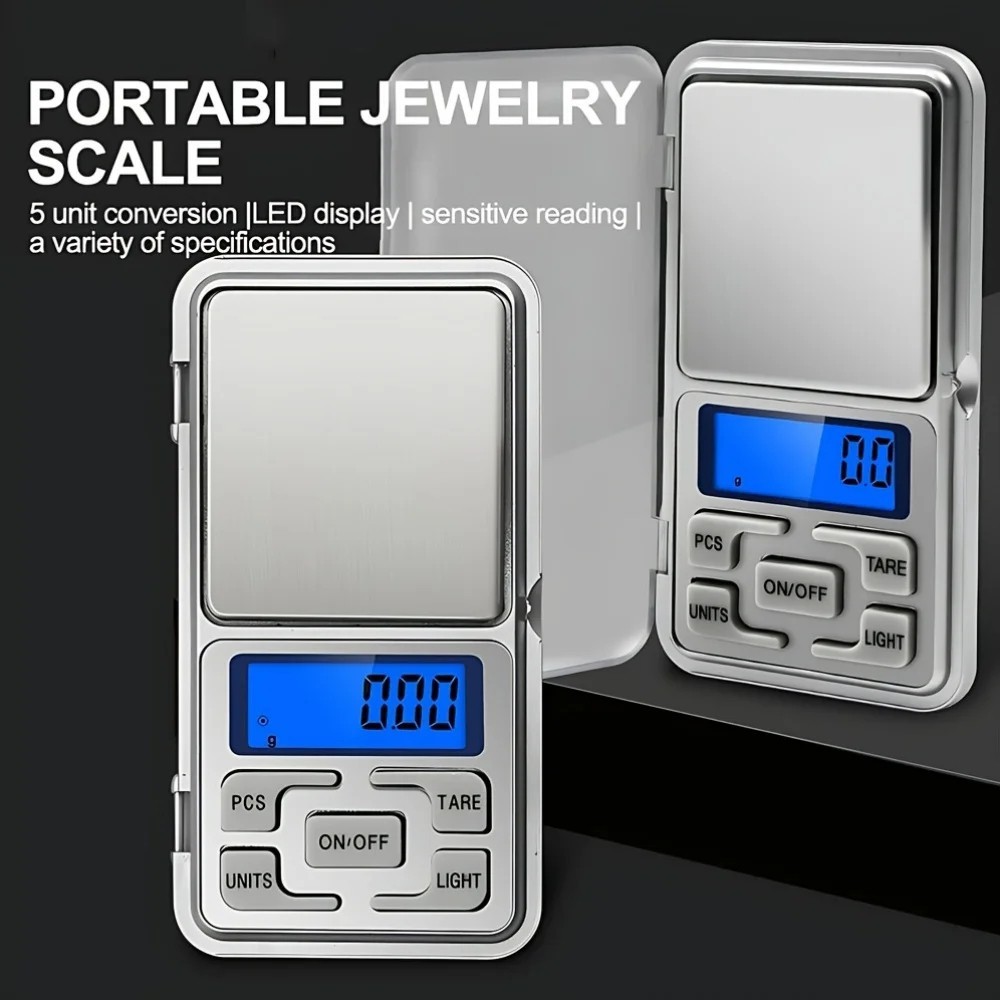 High Precision Digital Jewelry Scale 500g 0.01g Mini Pocket Gram Scale For Coin