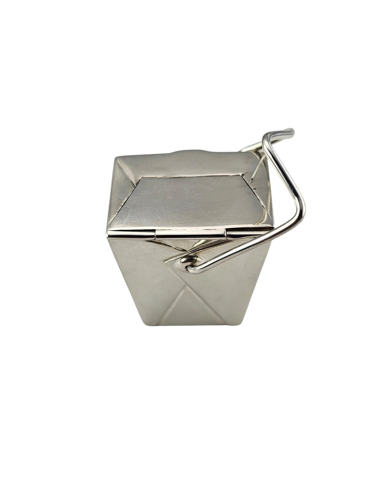 Tiffany & Co. Sterling Silver Chinese Take Out Pill Box #25510