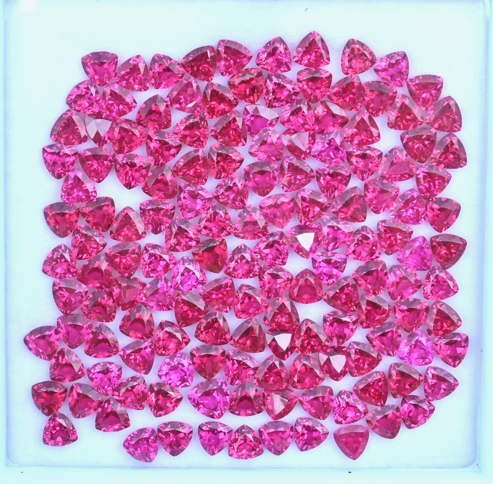 100 Pcs Natural Mogok Pink-Red Ruby 94.90 Ct Certified Stunning Loose Gemstone