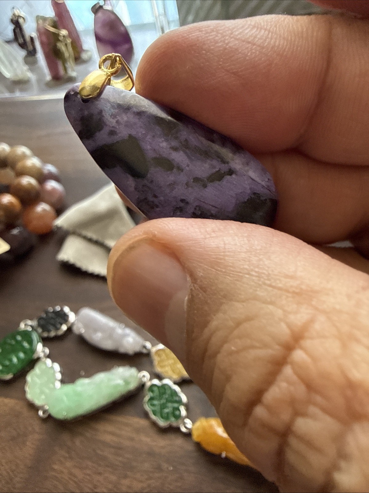 sugilite pendant