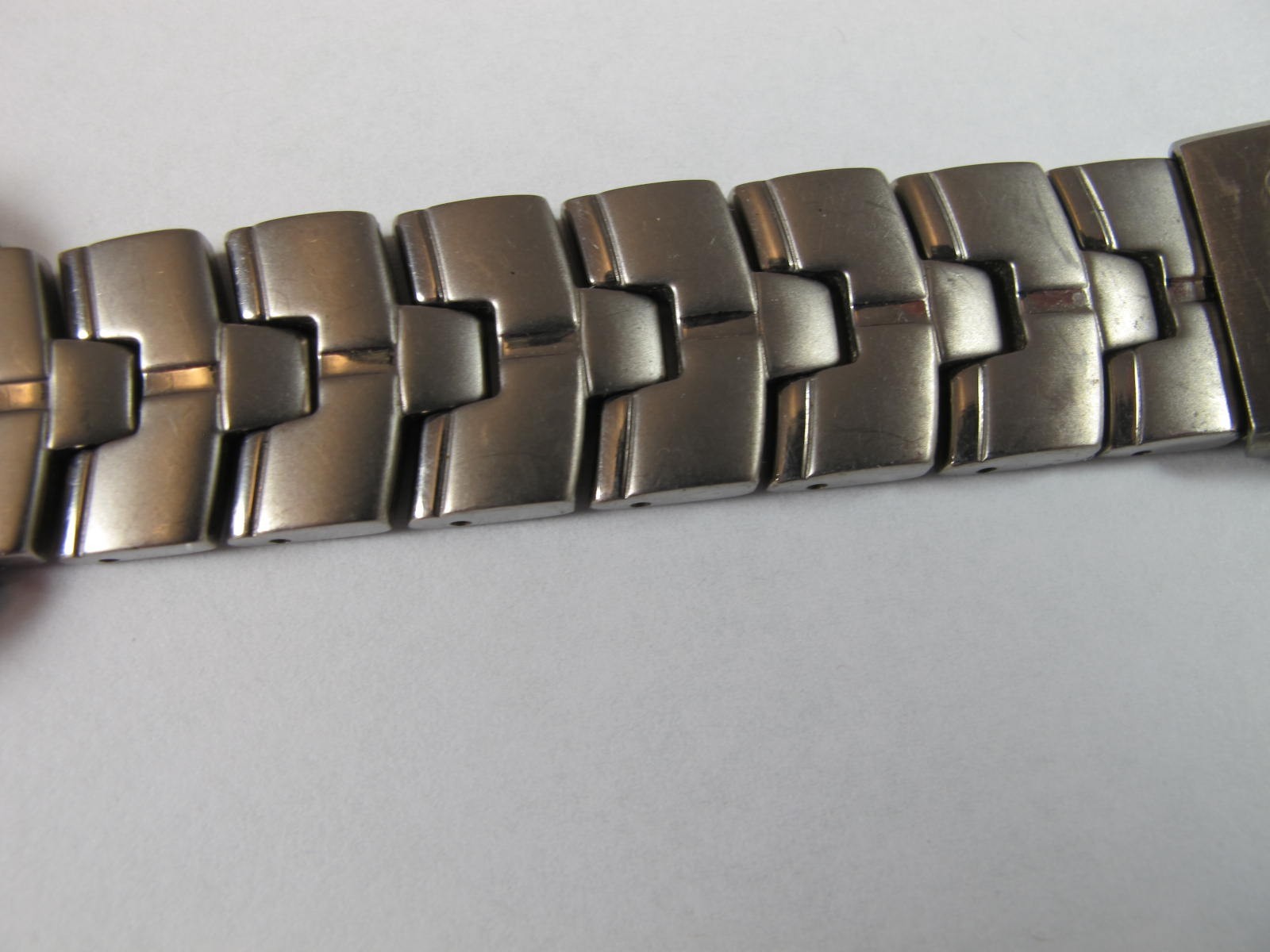 Seiko Kinetic Titanium 5M62-0C90 Watch 18mm Bracelet 48Y7