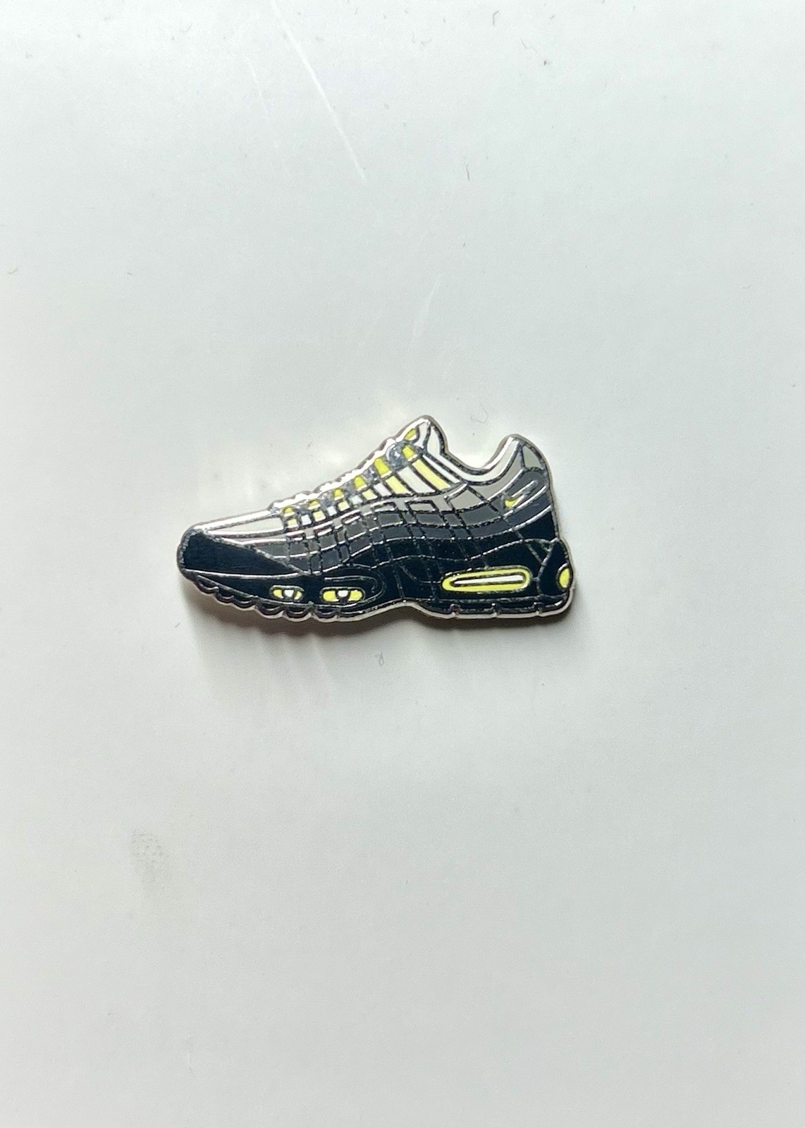 Nike Air Max 95 OG Neon Yellow Sneaker Enamel Pin (Sold Out Collectors Item)