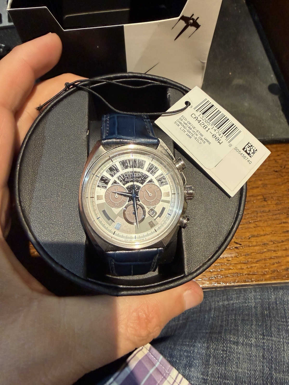 Citizen CA4281-00W Eco-Drive Men’S Star Wars Millennium Falcon Watch