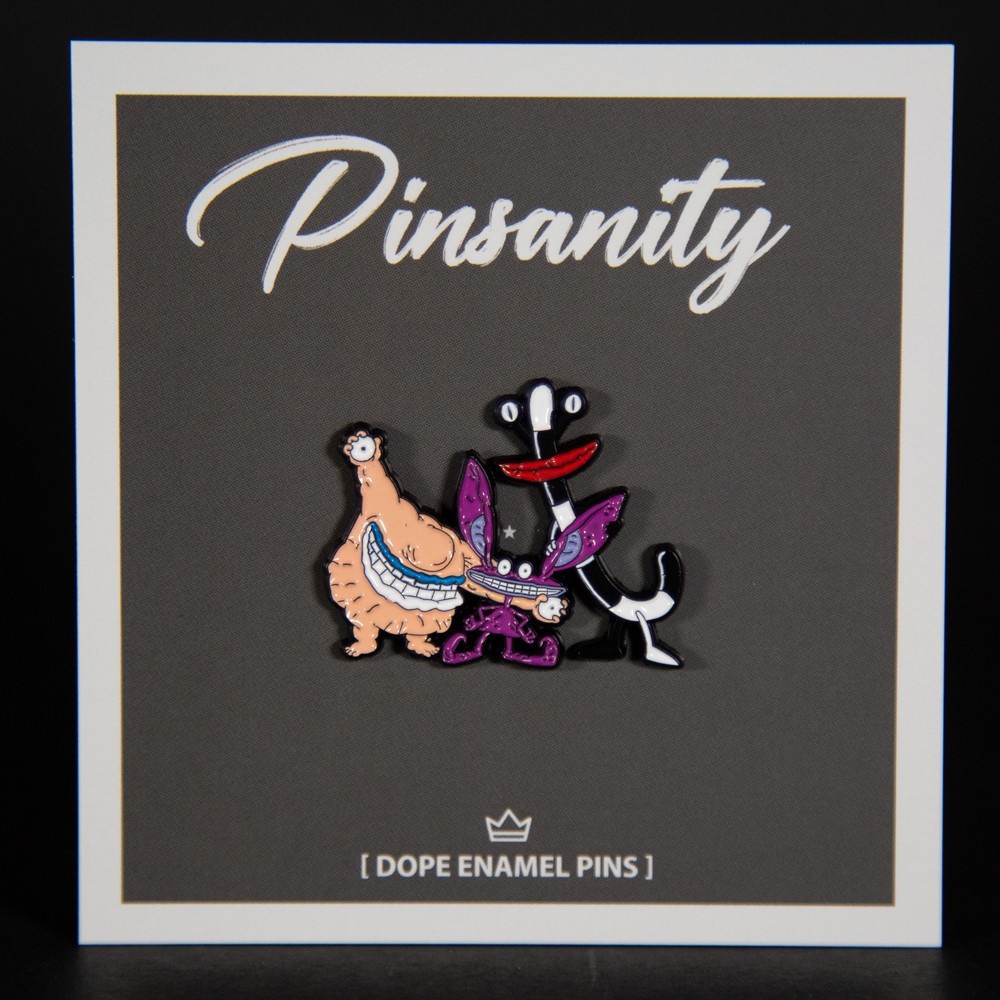 Aaahh!!! Real Monsters Enamel Pin – Fast Shipping from USA – Nickelodeon