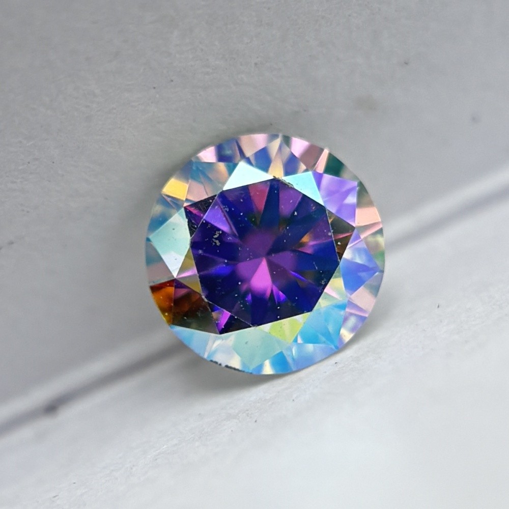 Round Cut Hot Sale Exquisite ABcolor 1pcs 3.0mm 0.1ct-15mm 12ct Loose Moissanite