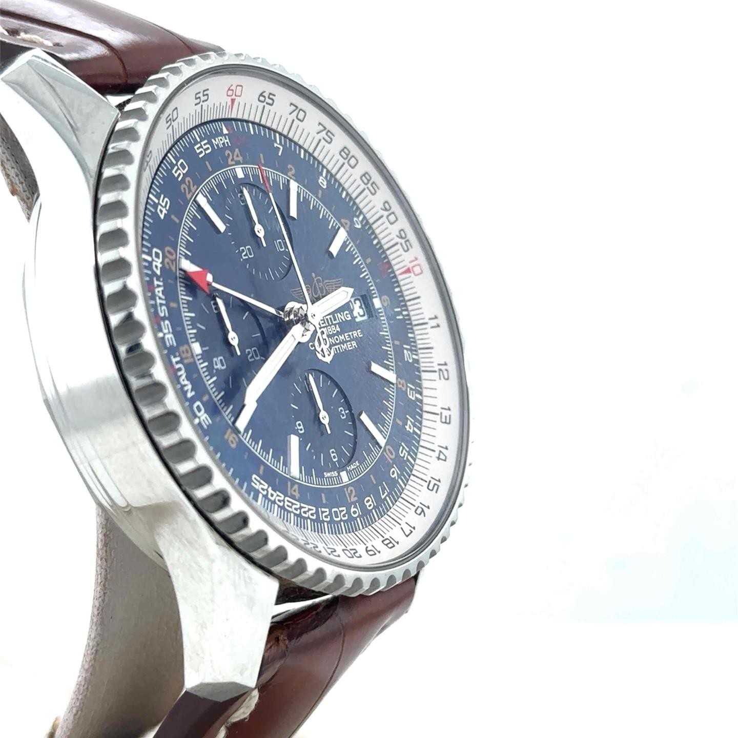 Breitling Navitimer World Chronograph Automatic 46mm Steel Men’s A24322121C1X2
