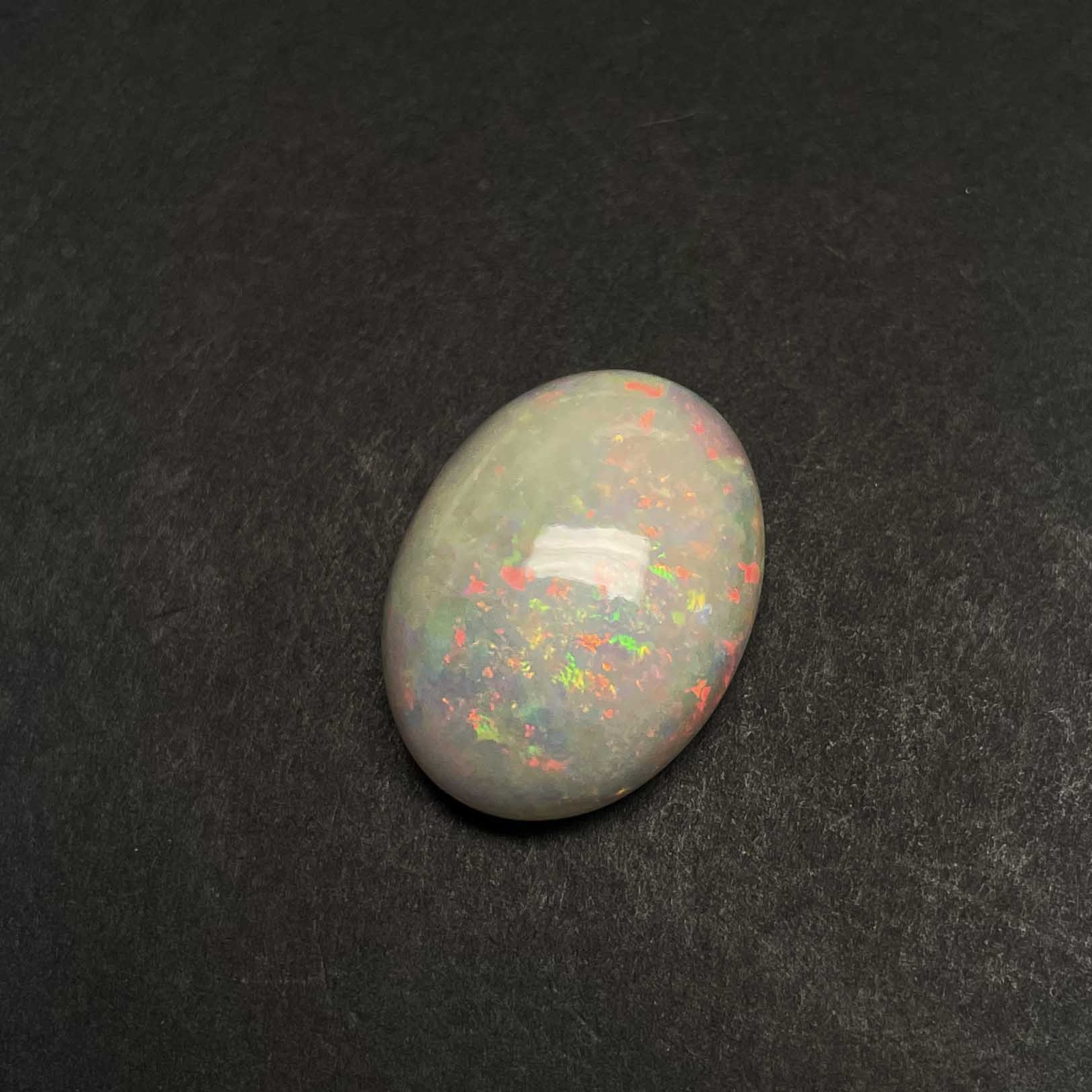 Natural Ethiopian Opal Oval Gemstone Cabochon 19*25 MM 24.5 CT