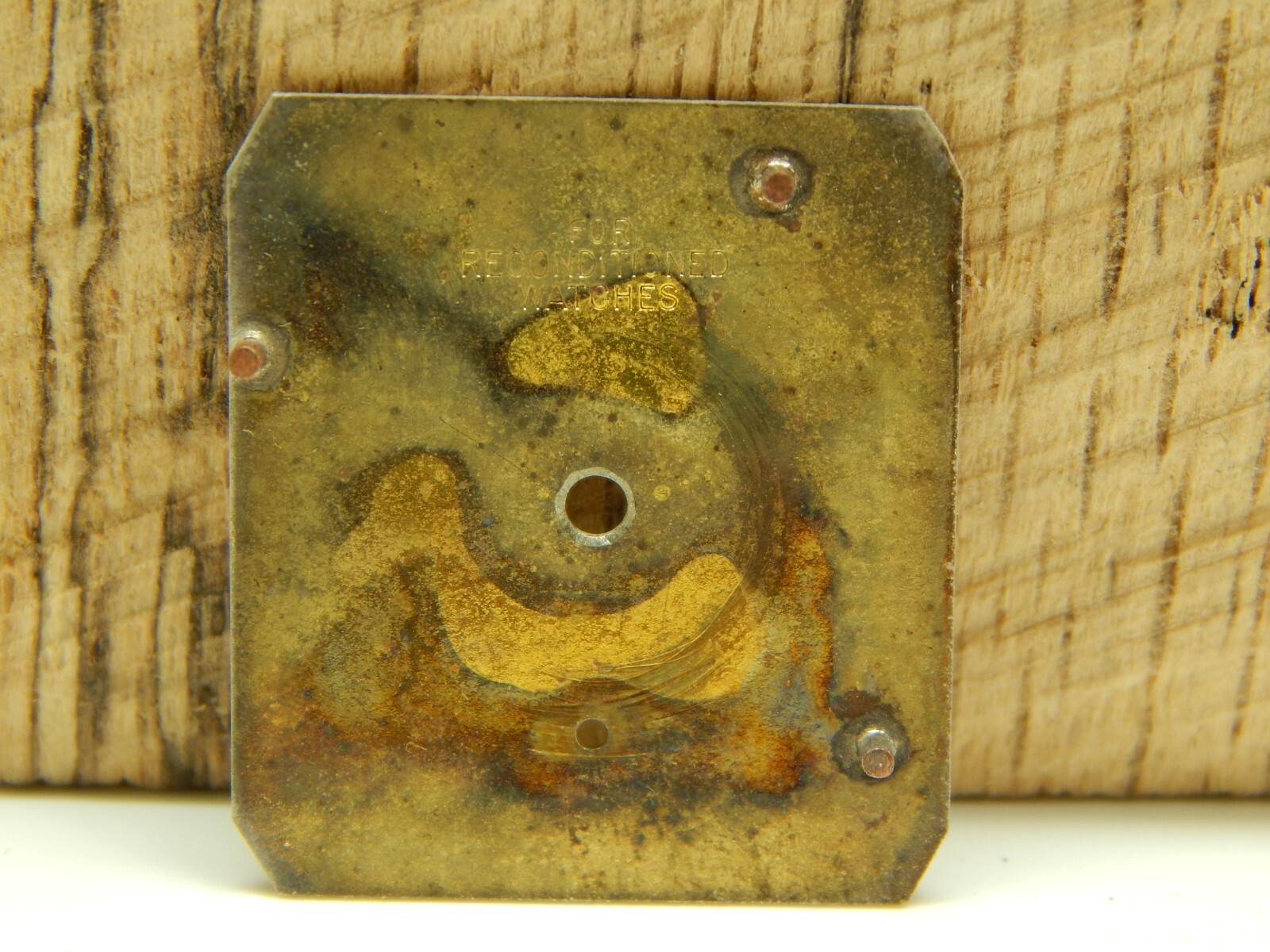 Beautiful Elgin 24.7mm Watch Dial “For Reconditioned Watches” Circa 1920s or 30s