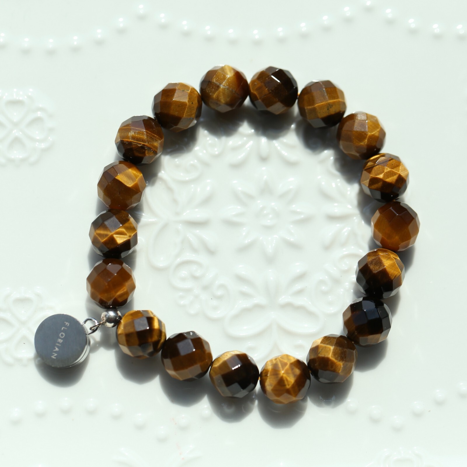 Tigerite Healing Bracelet Essential Oil Diffuser Pendant & Essential Oil