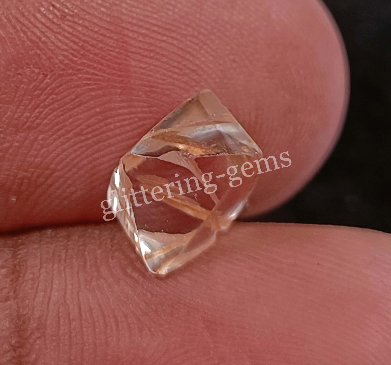 15 Ct Certified Raw Diamond Colorless F-Color CVD FL-Clarity Loose Gemstone 25F