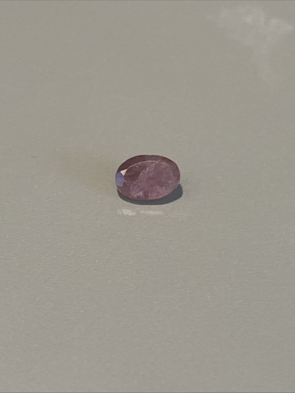 Natural Purplish Pink Rubellite Tourmaline Oval Faceted 7mm x 5mm