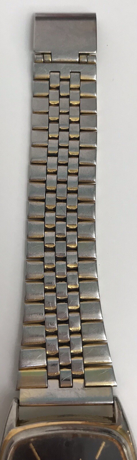 Vintage BENRUS Diamond Quartz Wristwatch Rectangle *Not Working*