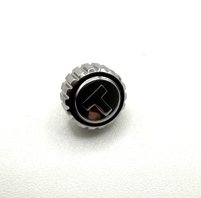 New Genuine Tissot Seastar 2000 Stainless Steel 8.5mm Screwdown Crown Part