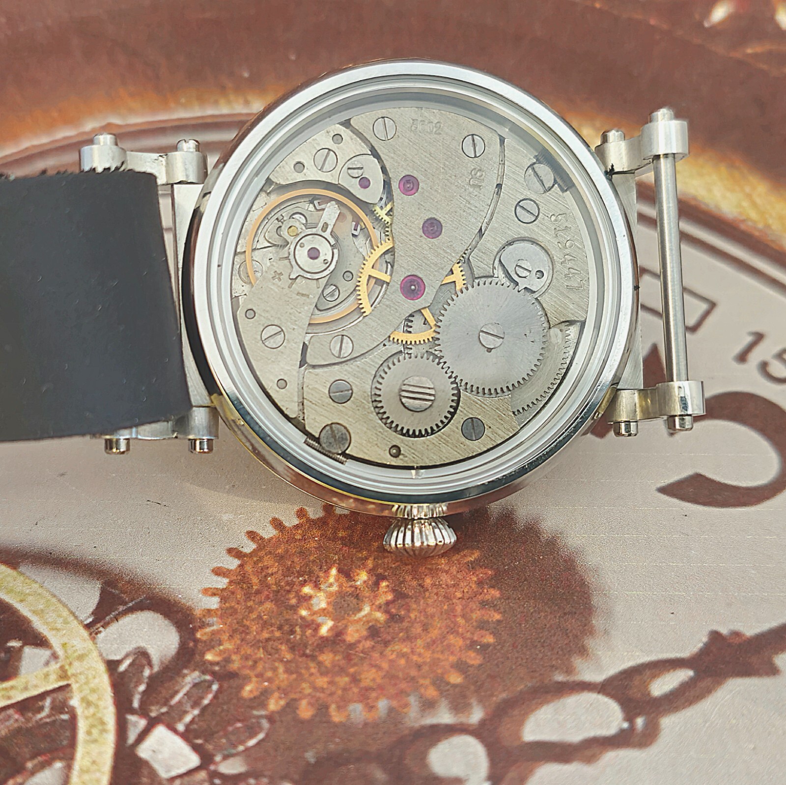 Vintage Watch USSR Marriage 3602 Aviator Men’s Style mechanism 18Jewels