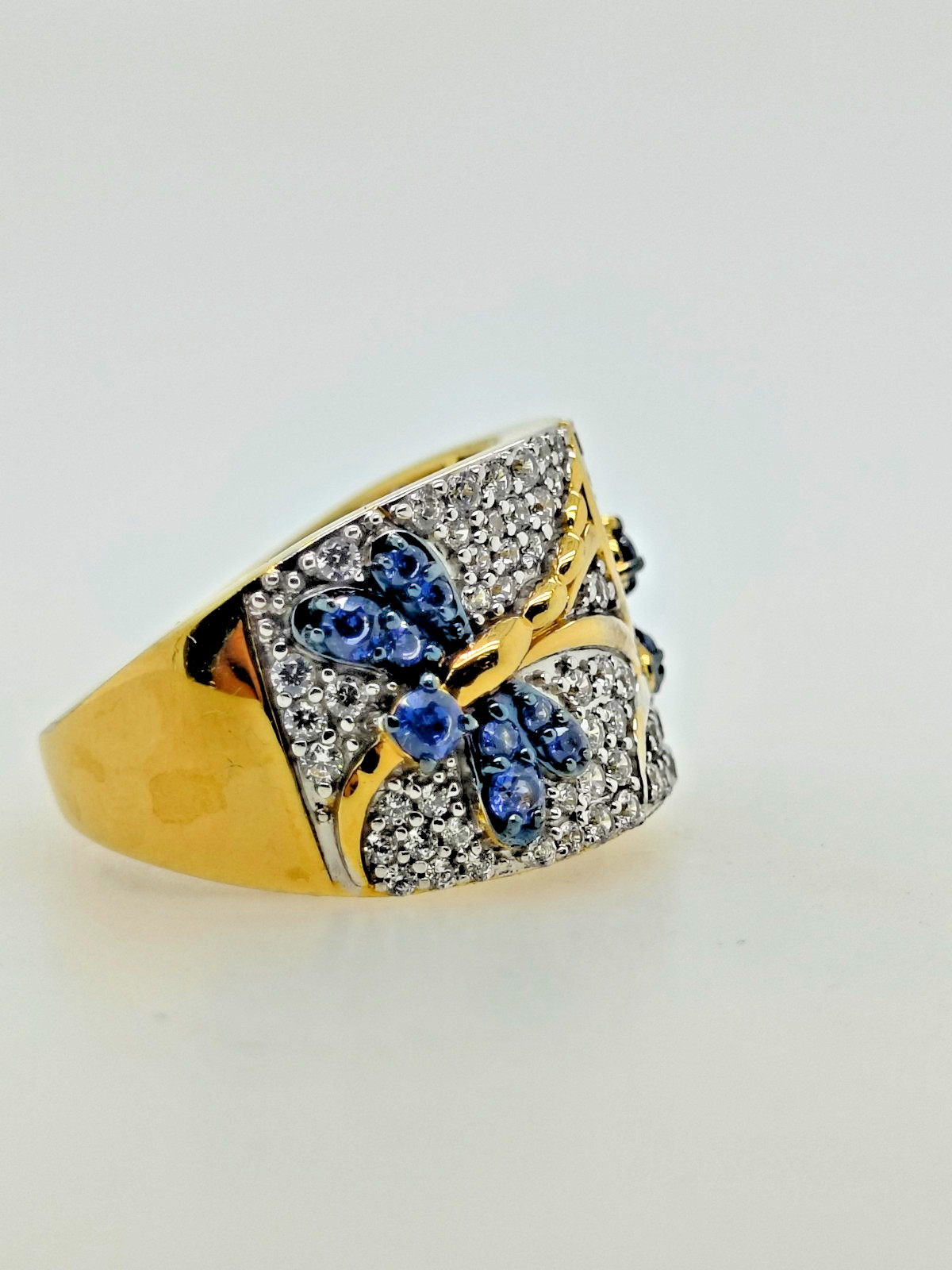 Sterling Silver Dragonfly Ring for Women Size 9