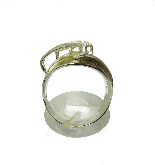 Extravagant Sterling Silver Ring Stamped Solid 925 Perfect Quality Empress