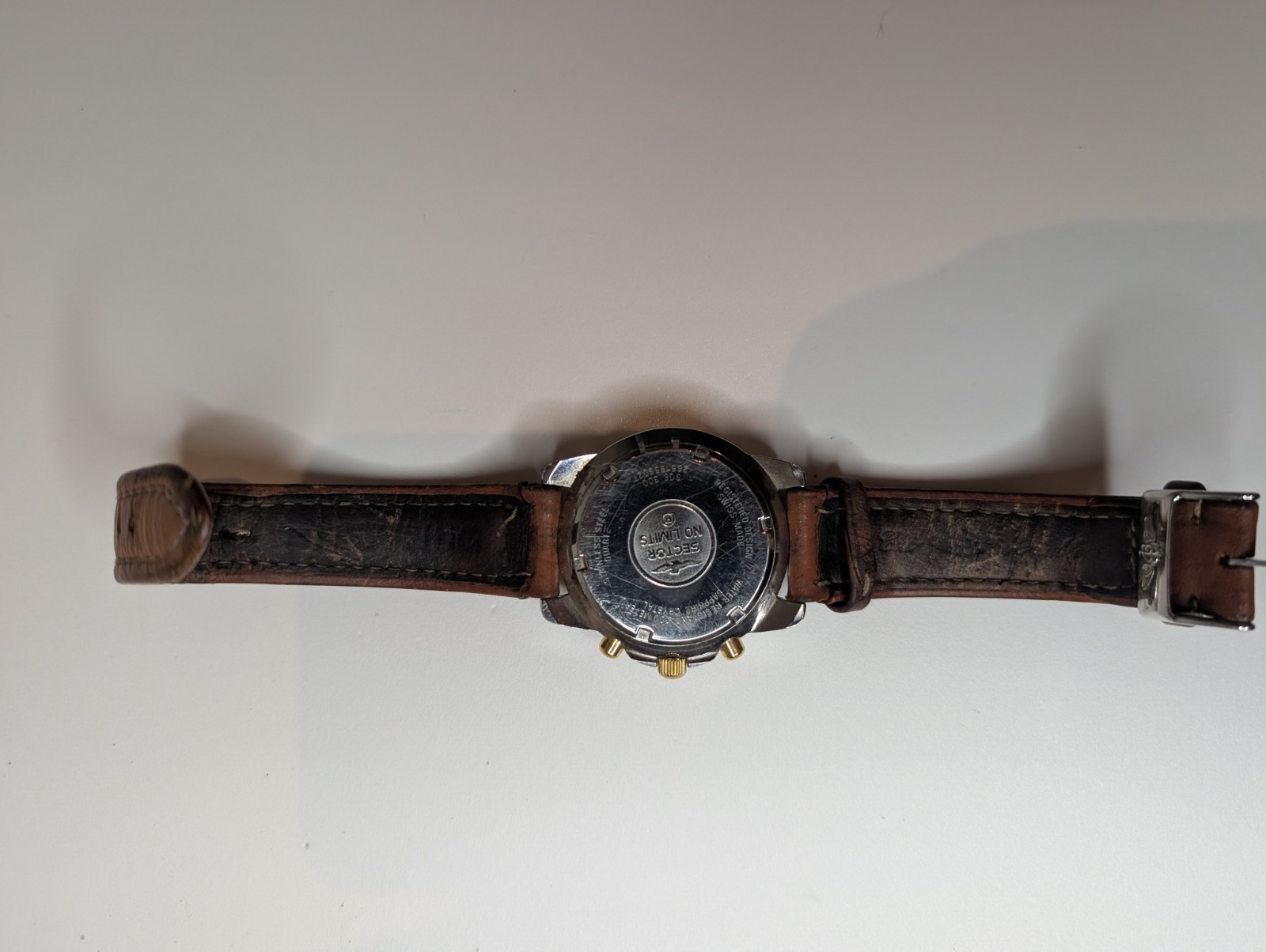 Vintage Sector 300 Chronograph Quartz Sapphire Crystal 100M