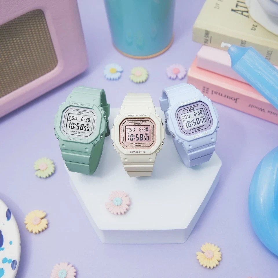 CASIO Baby-G BGD-565SC-2JF Quartz Purple Dial 37.9mm Watch