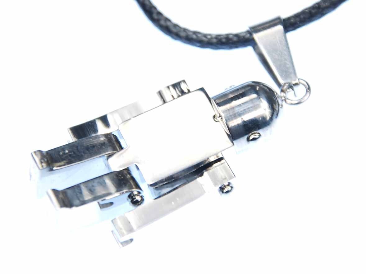 Android Robot Miniblings Necklace Machine Textile Band IT Mobile