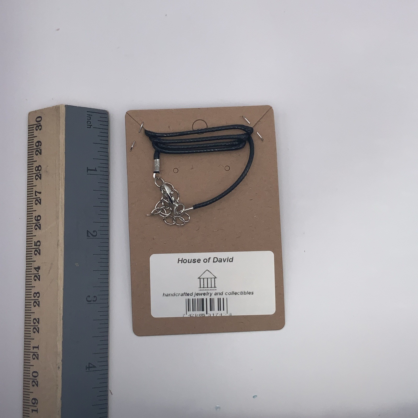 House Of David Handmade Cross Necklace Crystal Ice