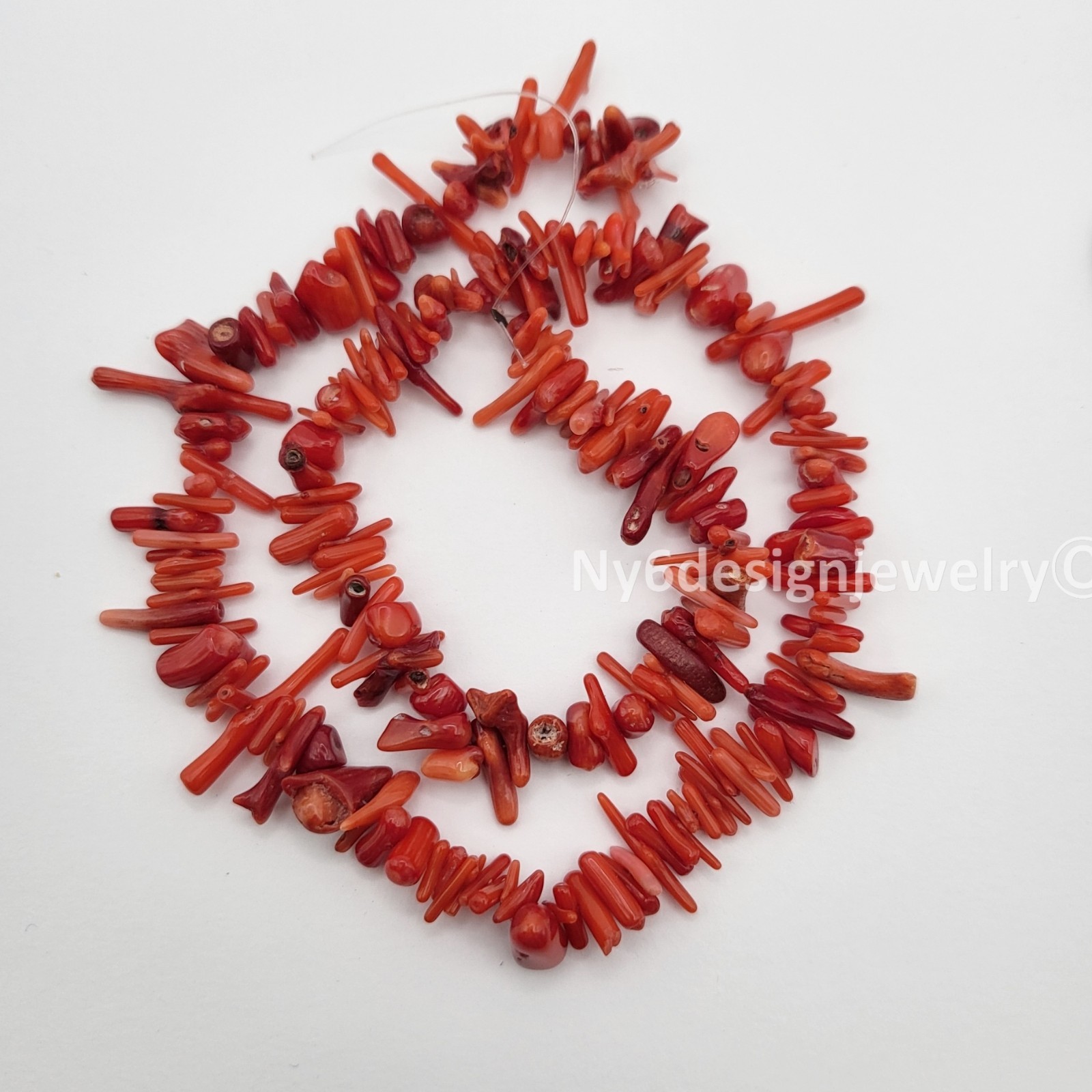 Coral Stick Brick Branch Chips Beads Medium Small High Quality Gemstone Coral