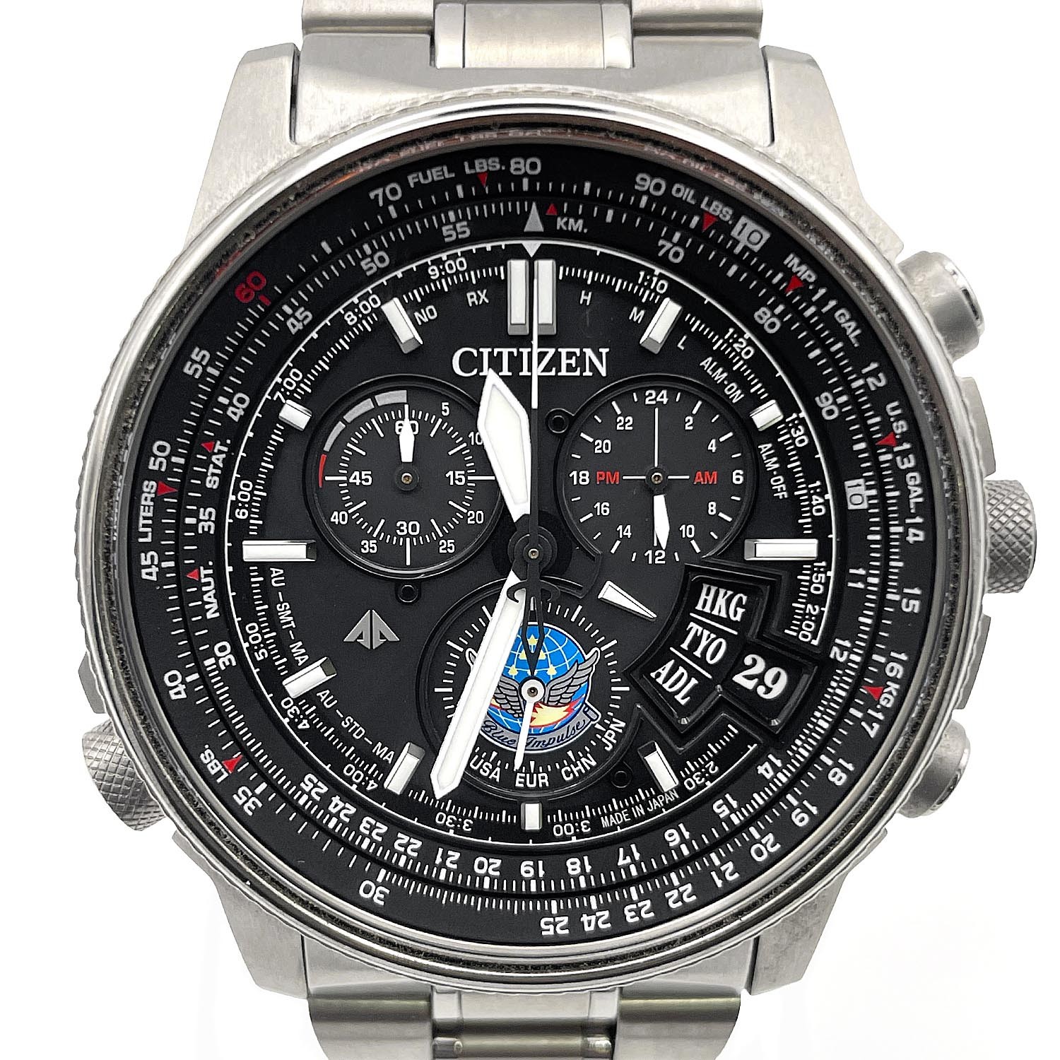AUTHENTIC CITIZEN H610-T019382 Promaster Blue ImpulseWatches titanium mens