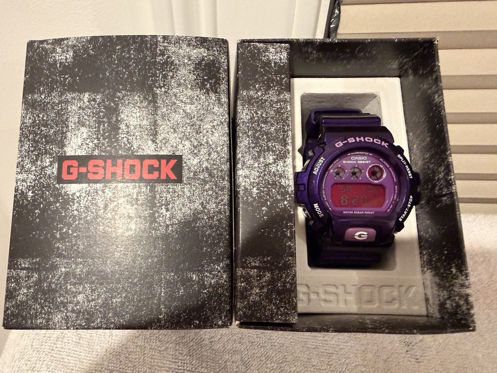 CASIO G-SHOCK DW-6900CC is part of the Crazy Colors (CC) WITH REPLACEMENT BOX