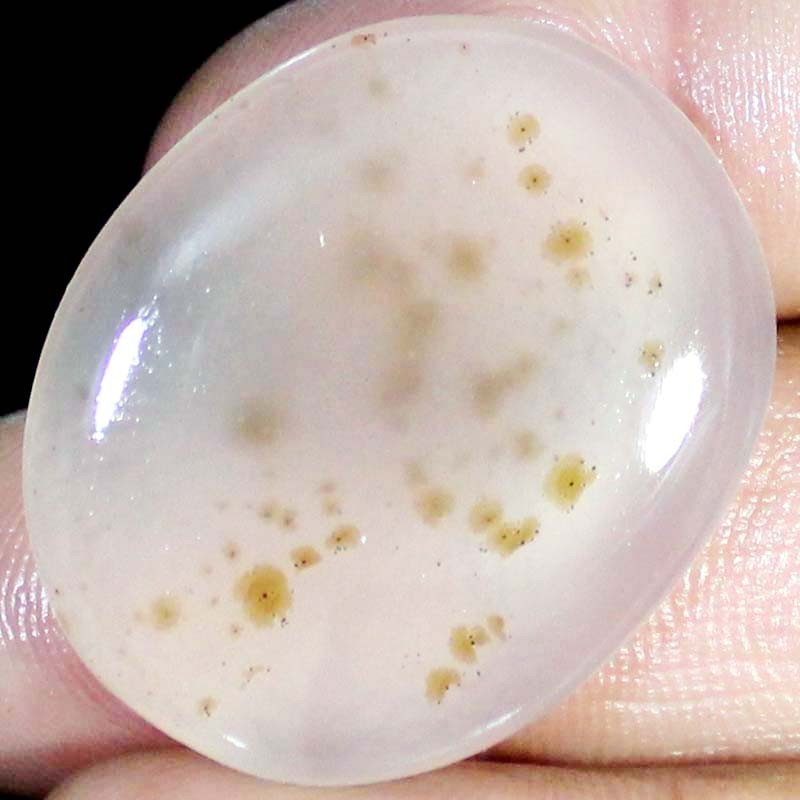 Scenic Dendritic Agate Oval Cabochon 100% Natural stone 58.85 CT 29x34x6mm BC-70