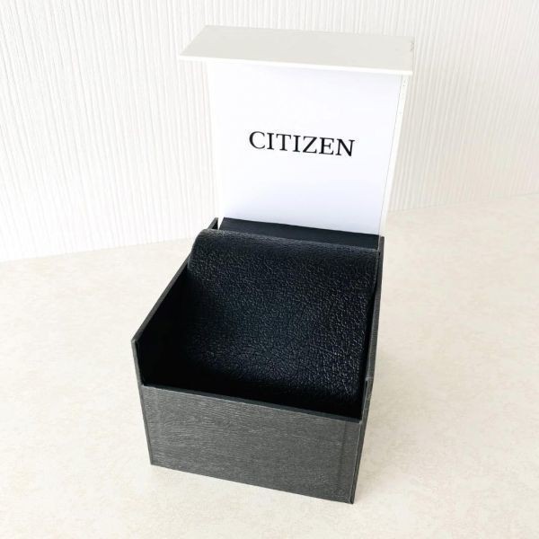 New CITIZEN Quartz Women’s Watch Made in Japan Leather Band Black Gold Cream Day