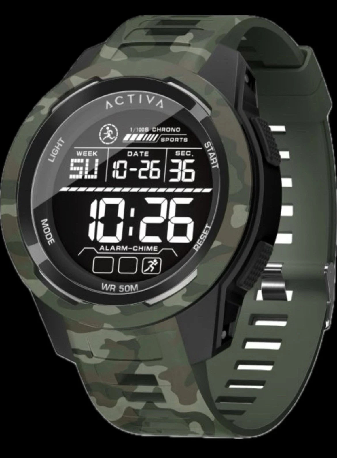 Activa X Terrain Invicta Digital Watch 45mm Camouflage Green ACW8105MC-001