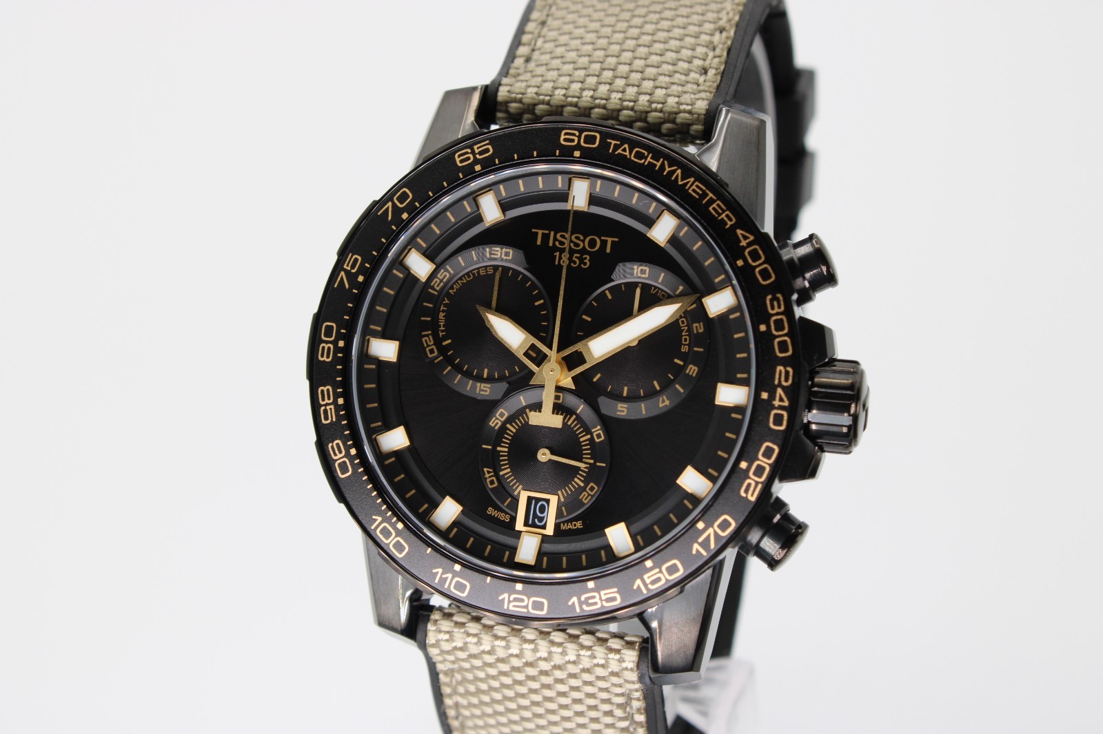 TISSOT Supersport T125.617.37.051.01 Chrono Black Dial Men’s Watch 45.5mm