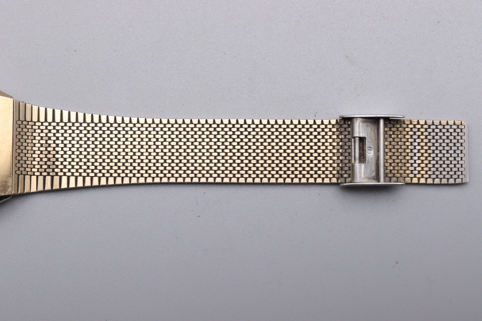 [Exc+5] Vintage Seiko Session 5E31-5A60 Gold Square Tank Mens Qz Watch JAPAN