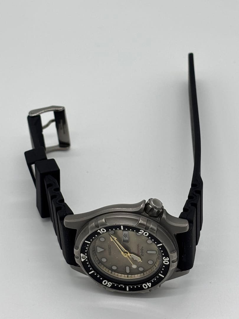 SEIKO Diver Quartz 7C43 6A00 Operational Men’s