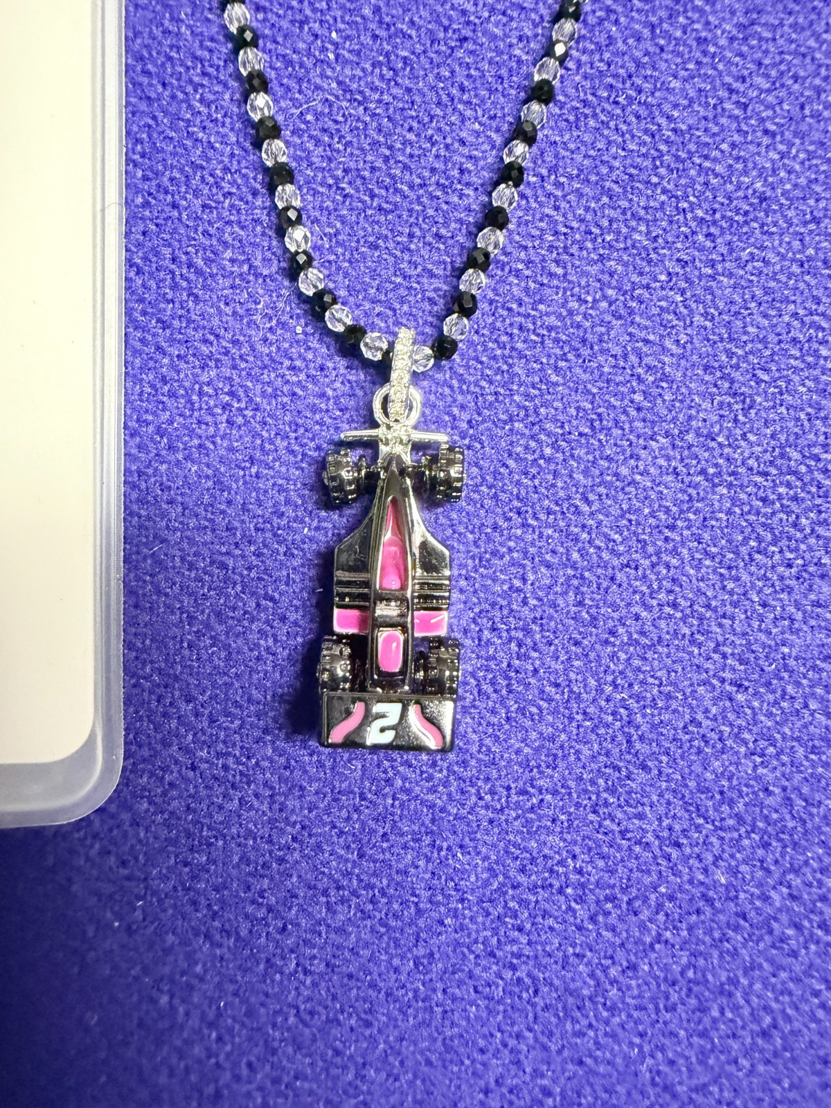 Alex and Ani Hot Wheels Racecar Pendant Necklace New