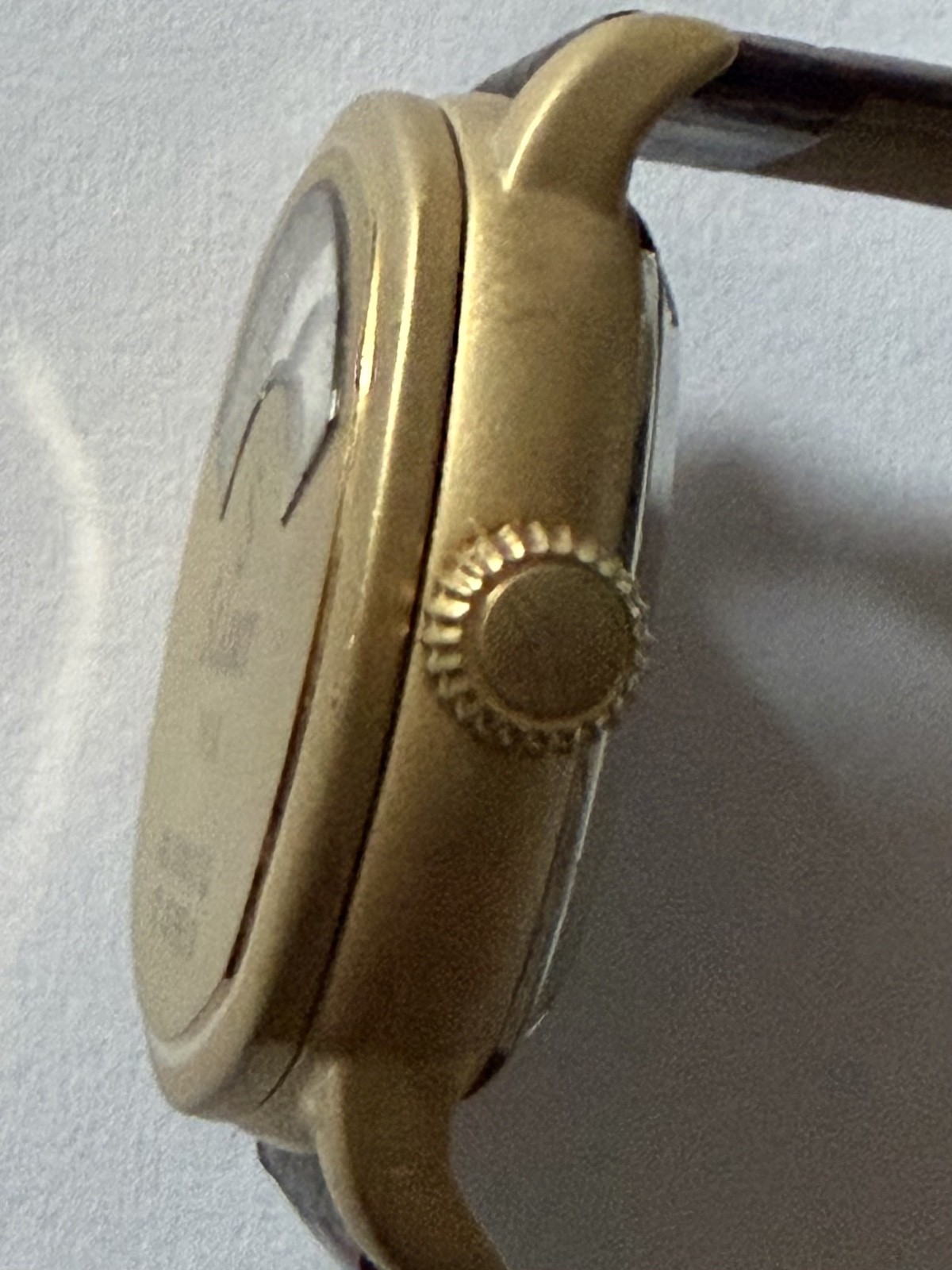 STAUER 1930 STYLE AUTOMATIC 21 JEWELS MEN’S WATCH PREOWNED W/BOX & PAPER