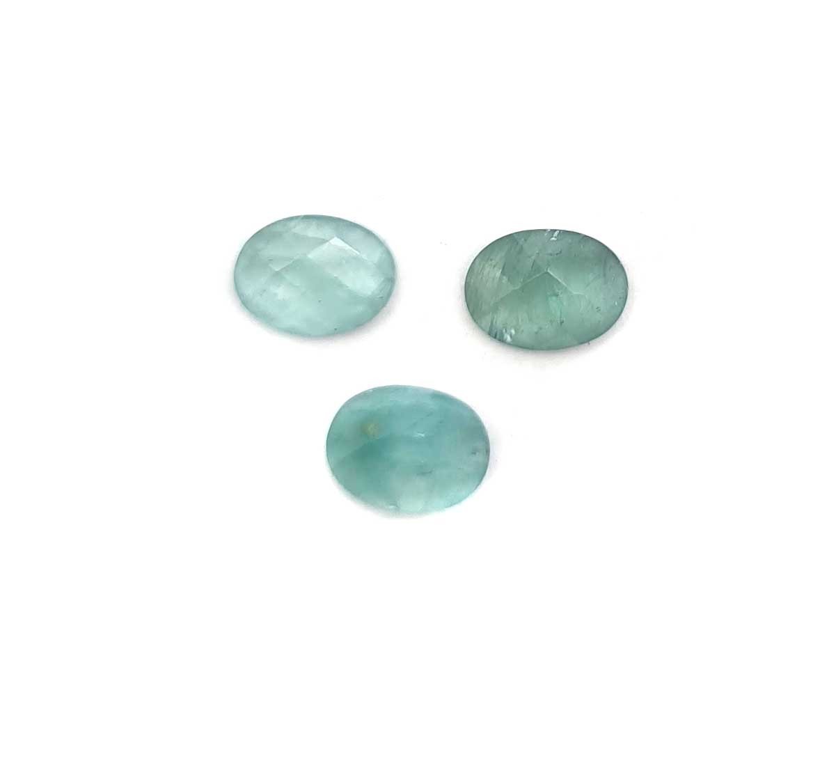 Natural Grandidierite Oval Cut Loose Gemstone Lot 3 Pcs 6*8 MM 2.50 CT