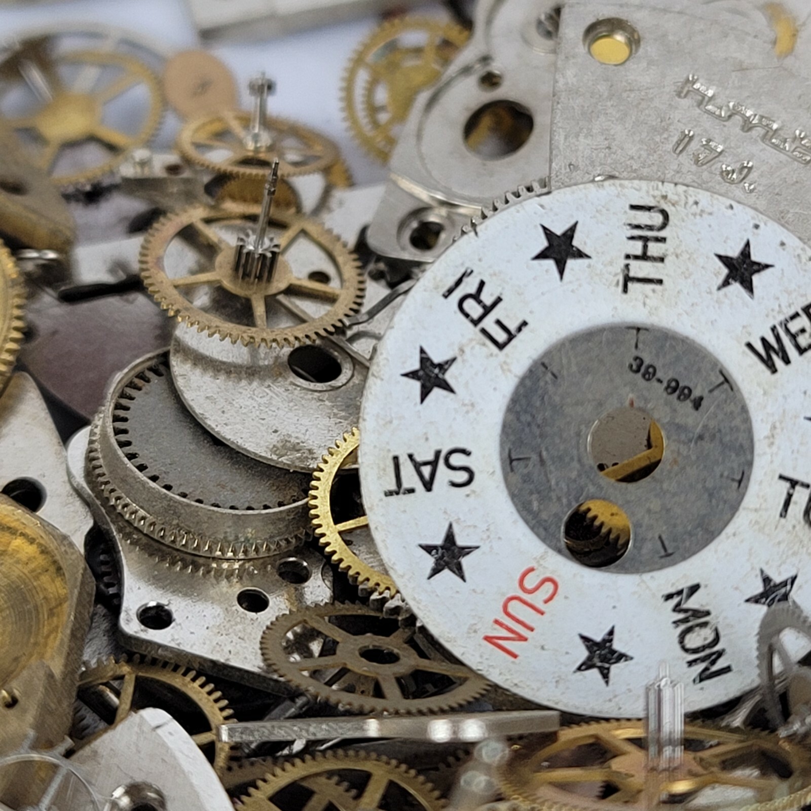 Big 50g Pack Assorted Watch Parts | Gears Cogs etc | Steampunk Jewellery