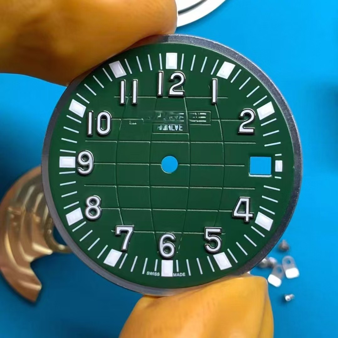 DIY Watch Part Kit for Aquanaut 2824 40mm Stainless Steel Case+Dial+Hands+Band